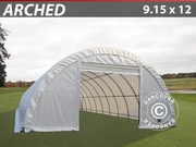 Storage shelter 9.15x12x4.5 m PVC 600 g/m²